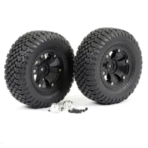 FTX Outback 3 Complete Mounted Wheel & Tyre (Pr) 100mm