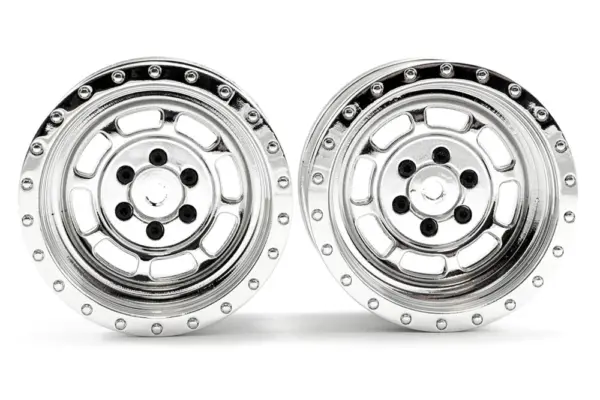 FTX Mauler Chrome Wheels (Pr)