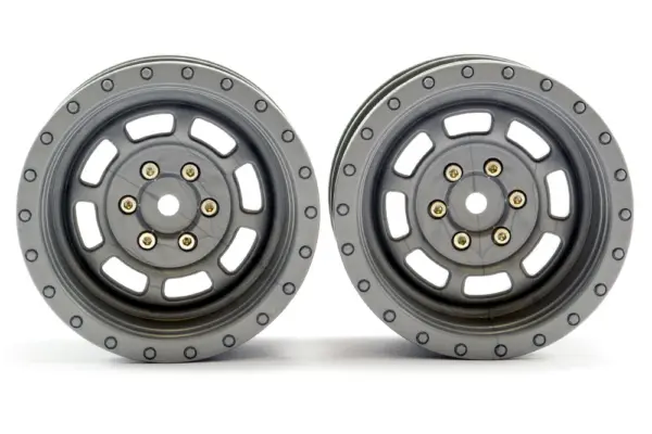 FTX Mauler Grey Wheels (Pr)