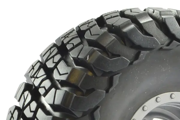 FTX Mauler 2.2" All Terrain Tyres Pre-Glued on Grey Wheels