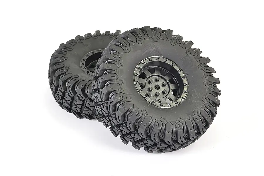 FTX Outback Hi-Rock Pre-Mounted Wheels & Tyres (Pr) – view 2