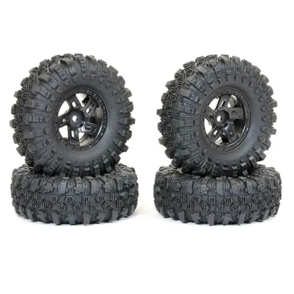 FTX 1/18 Supersoft Xl Gator 68mm Mounted Tyres (4)