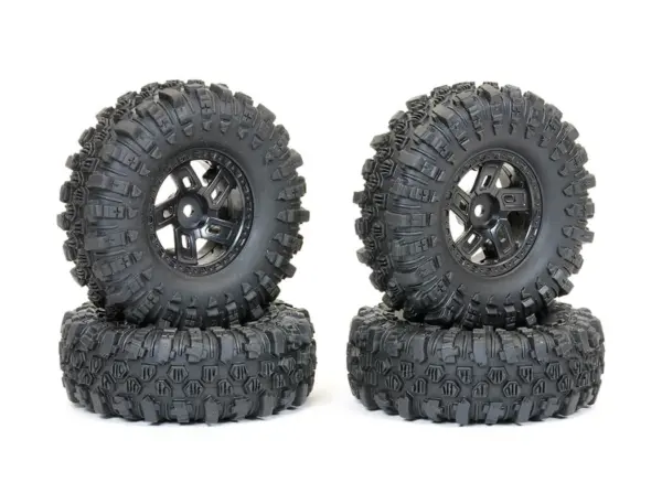 FTX 1/18 Supersoft Xl Gator 68mm Mounted Tyres (4)