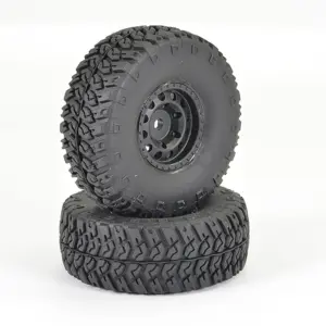 FTX Outback Ranger Xc Wheel & Tyre Set - Black (Pr)