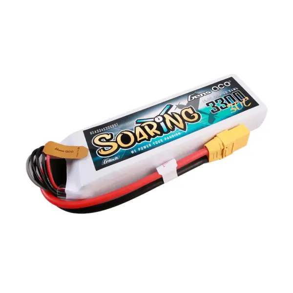 Gensace Soaring Lipo 4s 14.8v-3300-30c (Xt90) 137x42.5x26mm 331g Gt