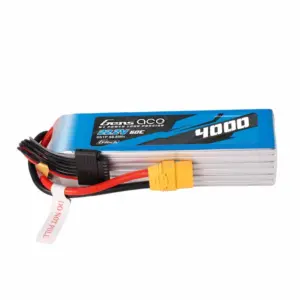 Gensace Soaring Lipo 6s 22.2v-4000-60c (Xt90) 164x46x43mm 690g G-Tech