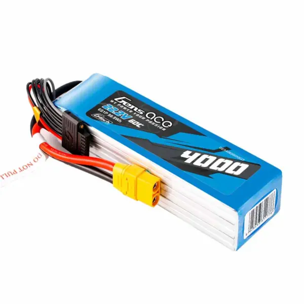 Gensace Soaring Lipo 6s 22.2v-4000-60c (Xt90) 164x46x43mm 690g G-Tech
