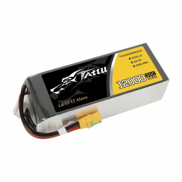 Gensace Tattu Plus Lipo 6s-22.2v-12000-30c (Xt90) 192x72x54mm 1544g