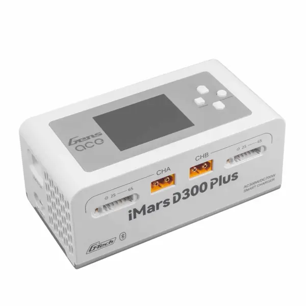 Gensace Charger Imars D300 Plus Dual Channel (Eu) White