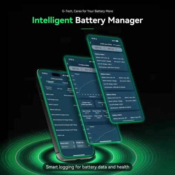 Gensace Charger Imars D300 Plus Dual Channel (Eu) White