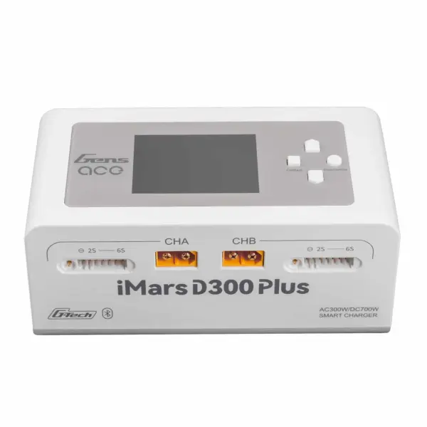 Gensace Charger Imars D300 Plus Dual Channel (Uk) White
