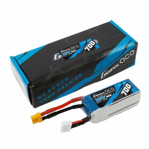 Gensace Mini G-Tech Lipo 3s 11.1v-700-60c (Xt30) 58x22.5x23mm 55g