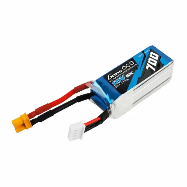 Gensace Mini G-Tech Lipo 3s 11.1v-700-60c (Xt30) 58x22.5x23mm 55g