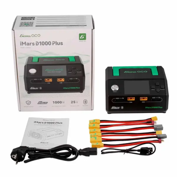 Gensace Charger Imars D1000 Plus Smart Dual Channel Ac 1000w (Uk)