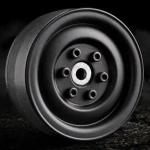 Gmade 1.9 Sr03 Beadlock Wheels (Matt Black) (2)