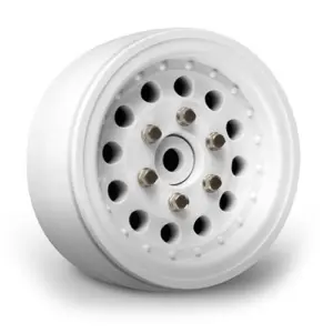 Gmade 1.9 Nr01 Beadlock Wheels (White) (2)