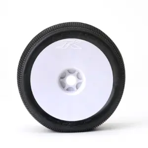 Jetko Lesnar Soft 1:8 Truggy Pre-Glued on White Rims (2)