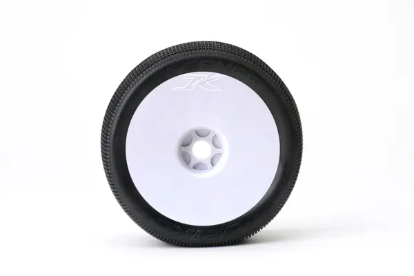 Jetko Lesnar Soft 1:8 Truggy Pre-Glued on White Rims (2)