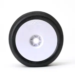 Jetko Lesnar Super Soft 1:8 Truggy Pre-Glued on White Rims (2)