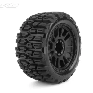Jetko Ex Tyre Mt Slayer Belted 4.0 Black Wheel 12-17mm (2)"