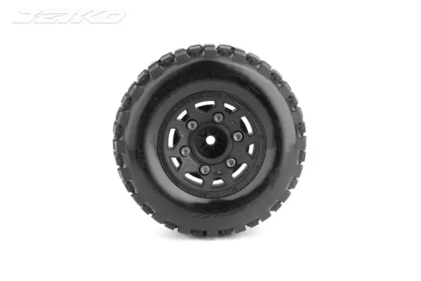 Jetko Ex Belted Sc Tyre Wastland Black Wheel 12-14-17mm Hex (2)
