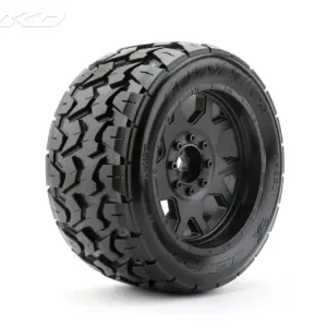 Jetko Ex Tyre Tomahawk Belted XMT Black Wheel TRX Xmaxx Kraton (2)