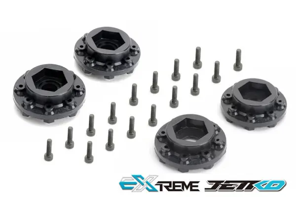Jetko Ex Tyre Tomahawk Belted XMT Black Wheel TRX Xmaxx Kraton (2)