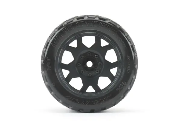 Jetko Ex Tyre King Cobra Belted XMT Black Wheel TRX Xmaxx Kraton (2)