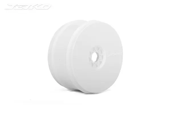 Jetko 1:8 Buggy Revo Wheel White (1) Bulk