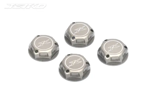 Jetko 17mm Aluminum Closed Wheel Nut 17mm (4) Hard Anodizing