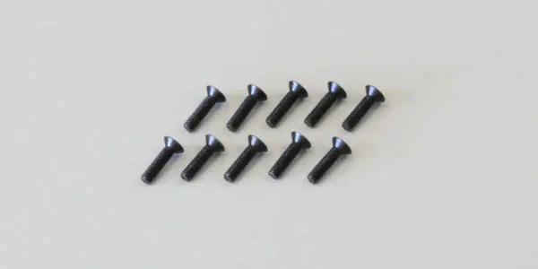 Kyosho Hex Flat Head Screws 3x14mm (10)
