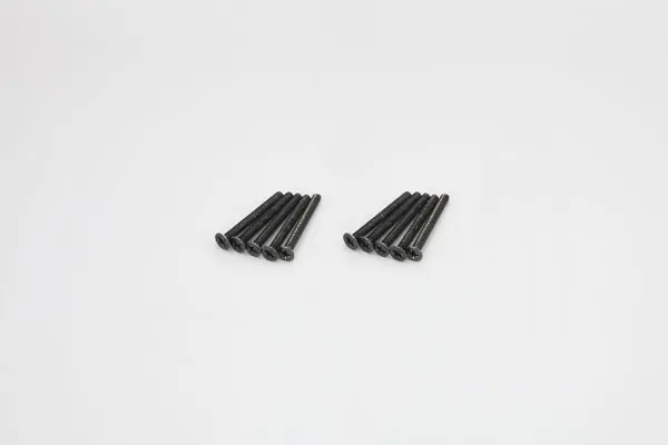 Flat Head Metallic Screws M3x30mm (10) Kyosho