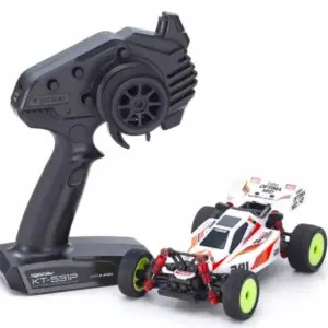 Kyosho Mini-Z Mb010 Readyset 4wd Turbo Optima Mid Special White
