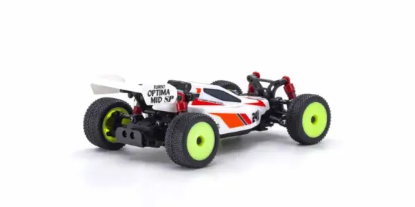 Kyosho Mini-Z Mb010 Readyset 4wd Turbo Optima Mid Special White