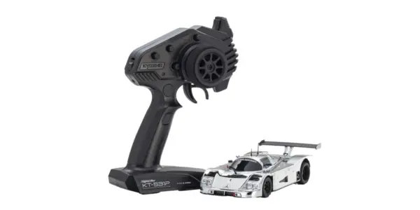 Kyosho Mini-Z Mr04 RWD Sauber Mercedes C9 Chrome Silver (W-Lm W/Gyro)