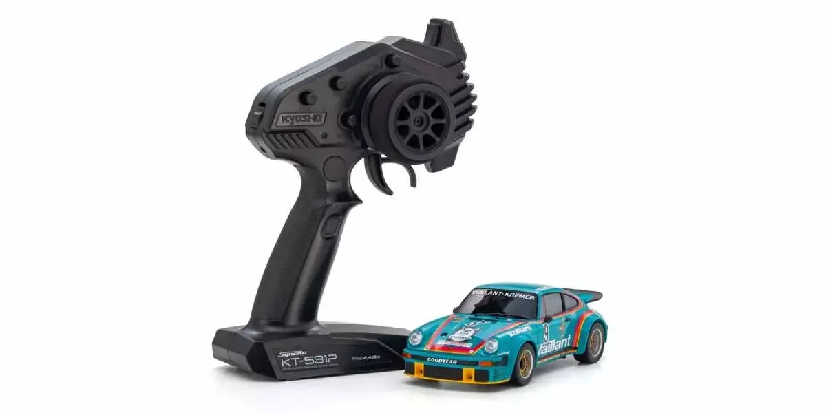 Kyosho Mini-Z Mr04 RWD Porsche 934 RSR 1976 Vaillant #9 (N-Rm/Kt531p) – RC Car