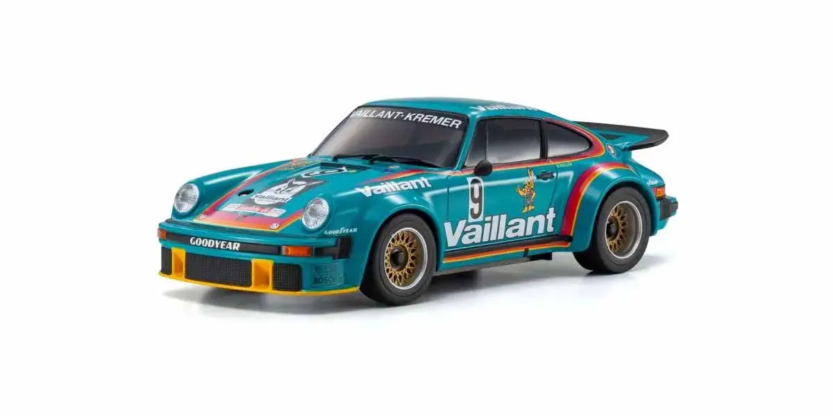 Kyosho Mini-Z Mr04 RWD Porsche 934 RSR 1976 Vaillant #9 (N-Rm/Kt531p) – RC Car – view 2