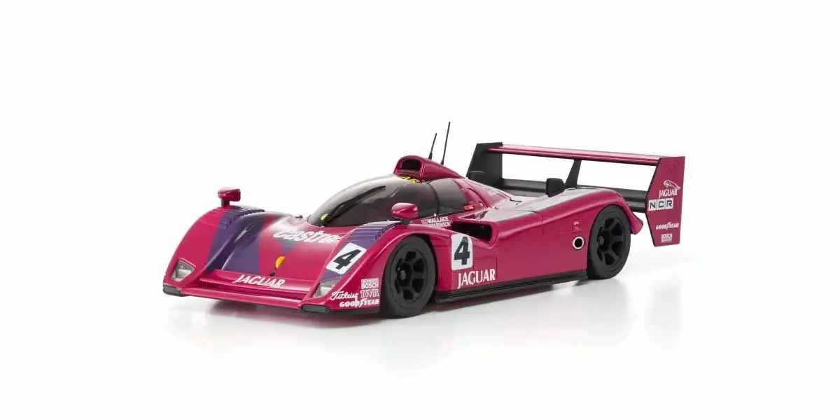 Kyosho Mini-Z MR04 RWD Jaguar XJR-14 LM 1991 No.4 (W-Lm/Kt531p) – RC Car – view 2