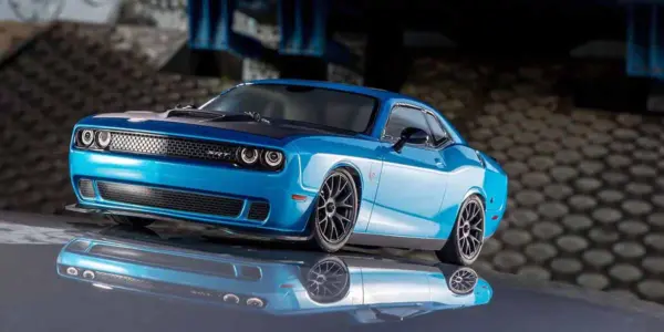 Kyosho Fazer Fz02 (L) Dodge Challenger SRT 2015 Blue 1:10 Readyset