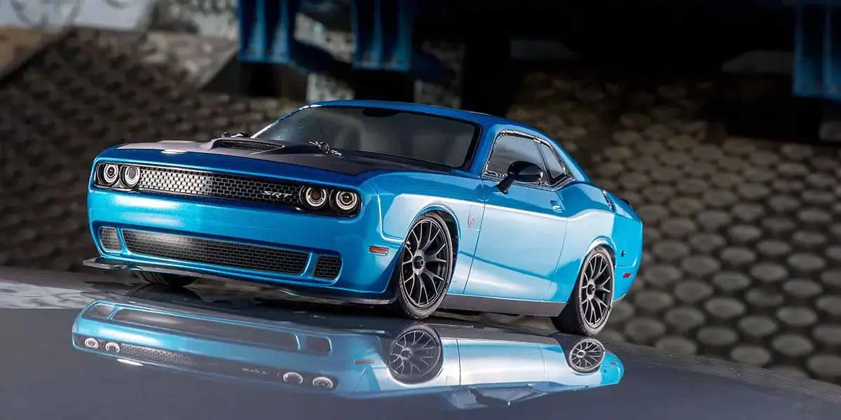 Kyosho Fazer Fz02 (L) Dodge Challenger SRT 2015 Blue 1:10 Readyset – view 7