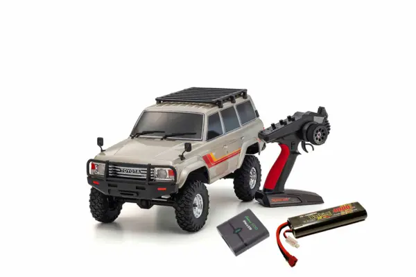 Combo Kyosho Kc10 Toyota Lc60 Readyset +Pink 2s 4000 Power Bundle