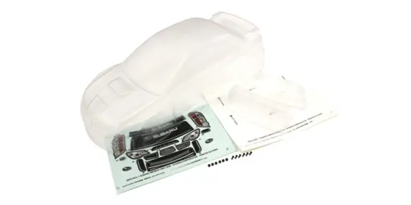 Clear Body Shell Subaru Impreza Kyosho 1:10 (Pureten Size 200mm)