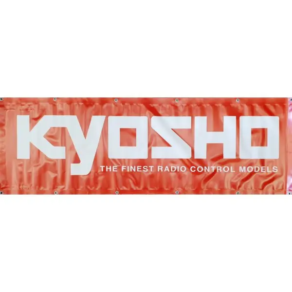 Kyosho Large Track Banner (600x1800mm) PVC