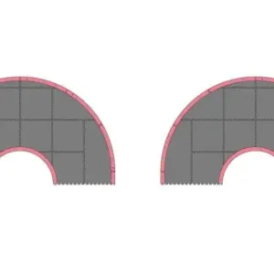 Kyosho Mini-Z Grand Prix Circuit50 Oval Extension (32pcs)