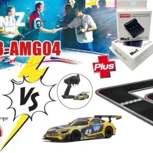 Kyosho Grand Prix Circuit 50 Mini-Z Mercedes Amg Gt3 Mr04 Readyset