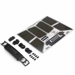 Kyosho Kc10 Toyota Land-Cruiser 60 Body Type 1 Black Grille Set