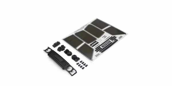Kyosho Kc10 Toyota Land-Cruiser 60 Clear Body Set