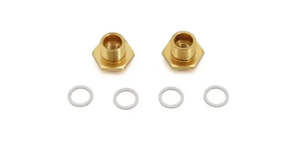 Front Wheel Hub Kyosho Ep Fantom 4wd - Gold