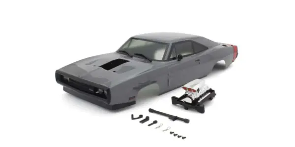 Kyosho Fazer Fz02-Ve 1:10 Dodge Charger 1970 - Grey