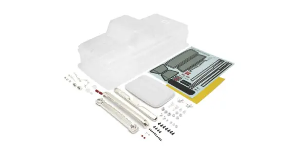 Kyosho Fazer Fz02 1:10 Chevy C10 Fleetside Pickup Clear Body Set